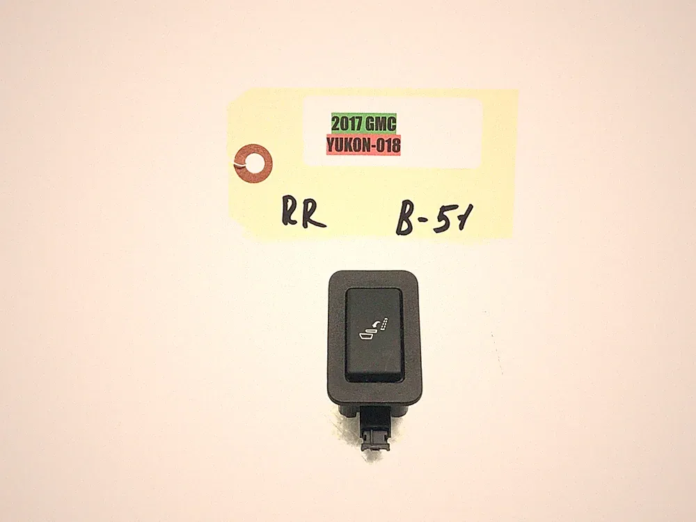 2015-2020 GMC YUKON RIGHT PASSENGER REAR POWER FOLDING SEAT SWITCH OEM.