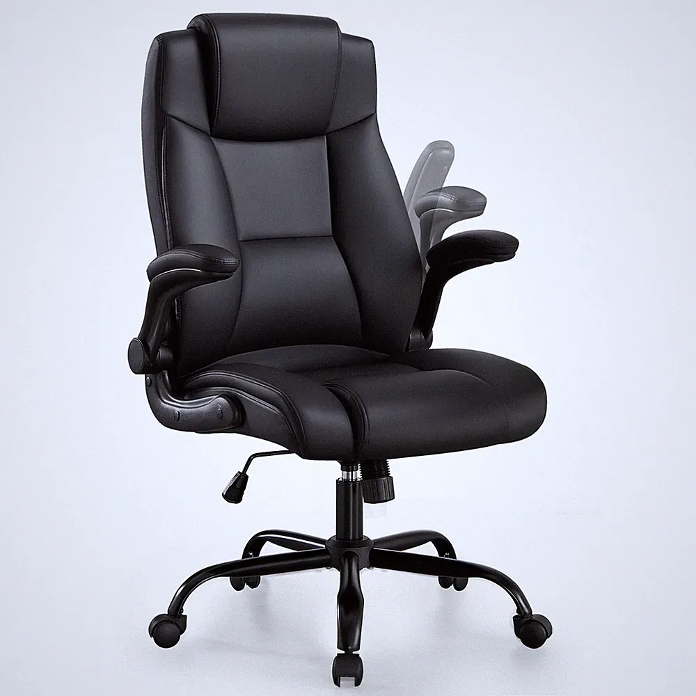 Executive Office Chair-Ergonomic Computer Desk Chair，Home Leather Office Chai...